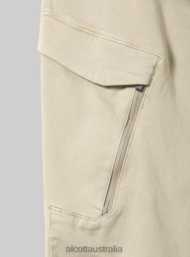 Jogger Trousers With Large Pockets Men 2TH4421058 BK1 BLACK Alcott Clothing