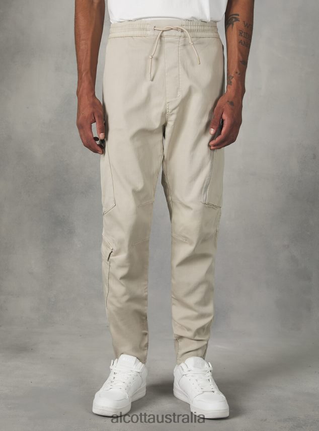 Jogger Trousers With Large Pockets Men 2TH4421135 KY1 KAKY DARK Alcott Clothing