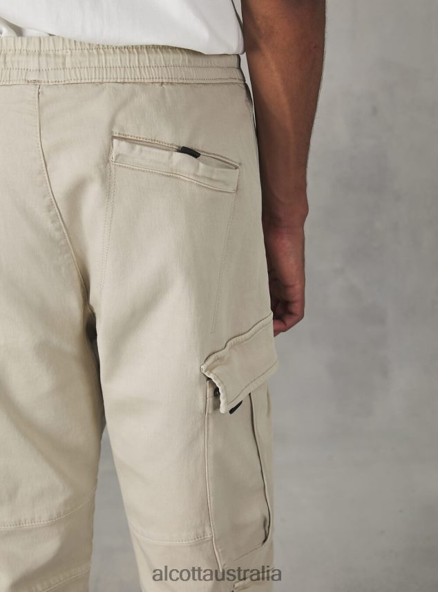 Jogger Trousers With Large Pockets Men 2TH4421135 KY1 KAKY DARK Alcott Clothing