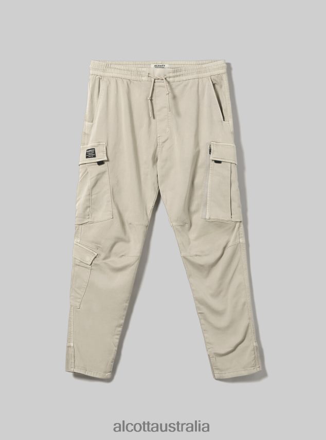 Jogger Trousers With Large Pockets Men 2TH4421135 KY1 KAKY DARK Alcott Clothing