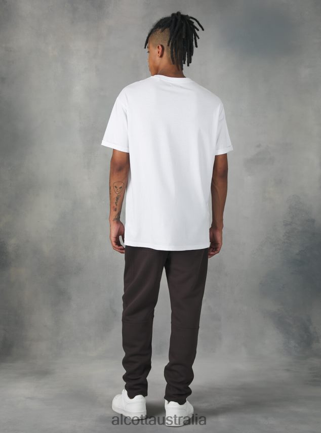 Jogger Trousers With Team 053 Print Men 2TH4421164 BG1 BEIGE DARK Alcott Clothing