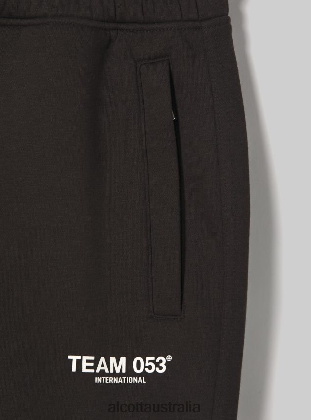 Jogger Trousers With Team 053 Print Men 2TH4421164 BG1 BEIGE DARK Alcott Clothing