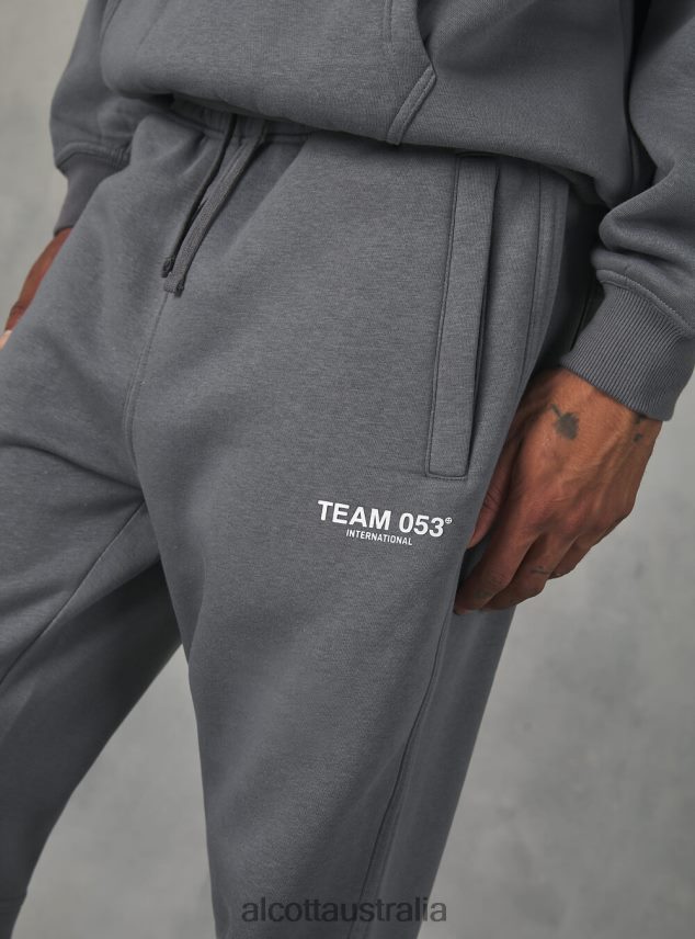 Jogger Trousers With Team 053 Print Men 2TH442711 BG1 BEIGE DARK Alcott Clothing