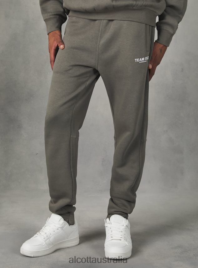 Jogger Trousers With Team 053 Print Men 2TH442769 BG1 BEIGE DARK Alcott Clothing