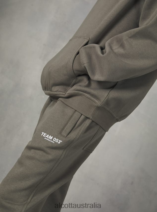 Jogger Trousers With Team 053 Print Men 2TH442769 BG1 BEIGE DARK Alcott Clothing