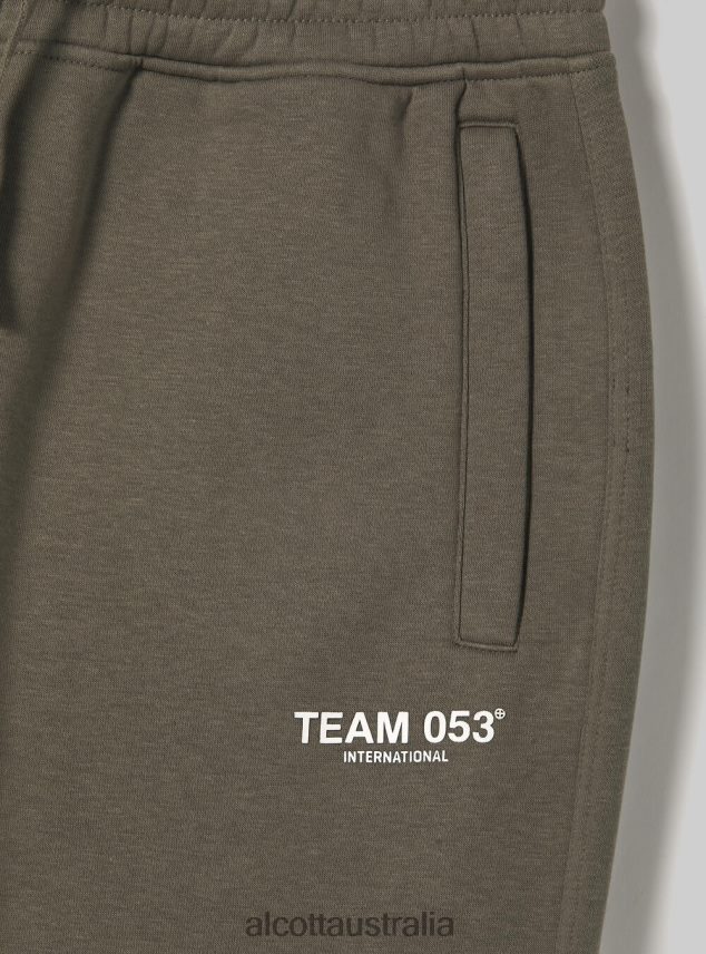 Jogger Trousers With Team 053 Print Men 2TH442769 BG1 BEIGE DARK Alcott Clothing