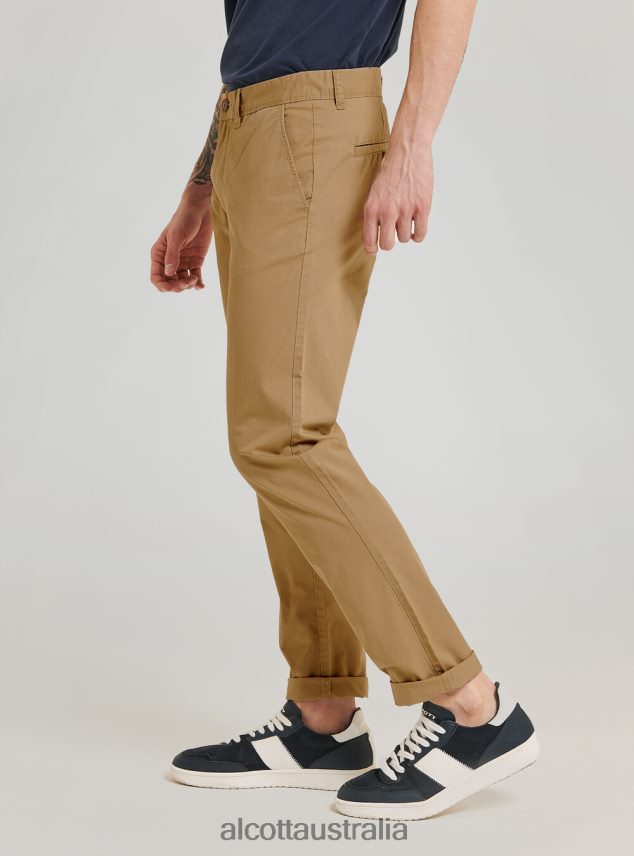 Twill Chinos Men 2TH4421067 C2222 NAVY Alcott Clothing