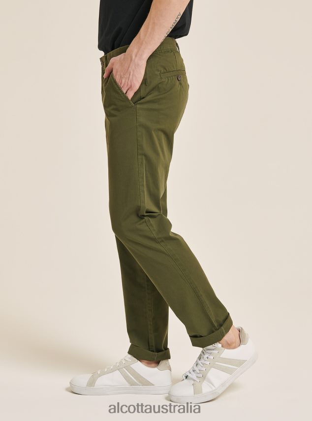 Twill Chinos Men 2TH442881 C2222 NAVY Alcott Clothing