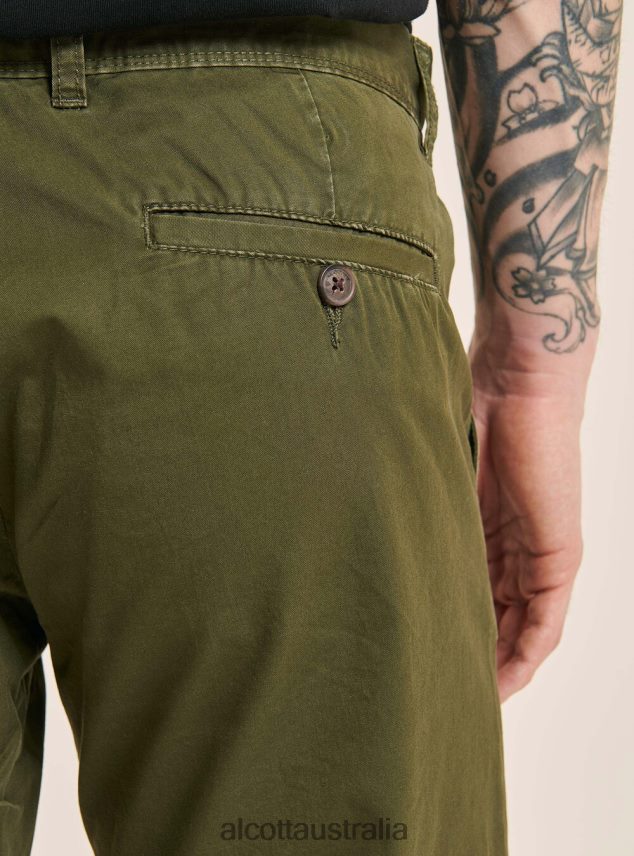 Twill Chinos Men 2TH442881 C2222 NAVY Alcott Clothing