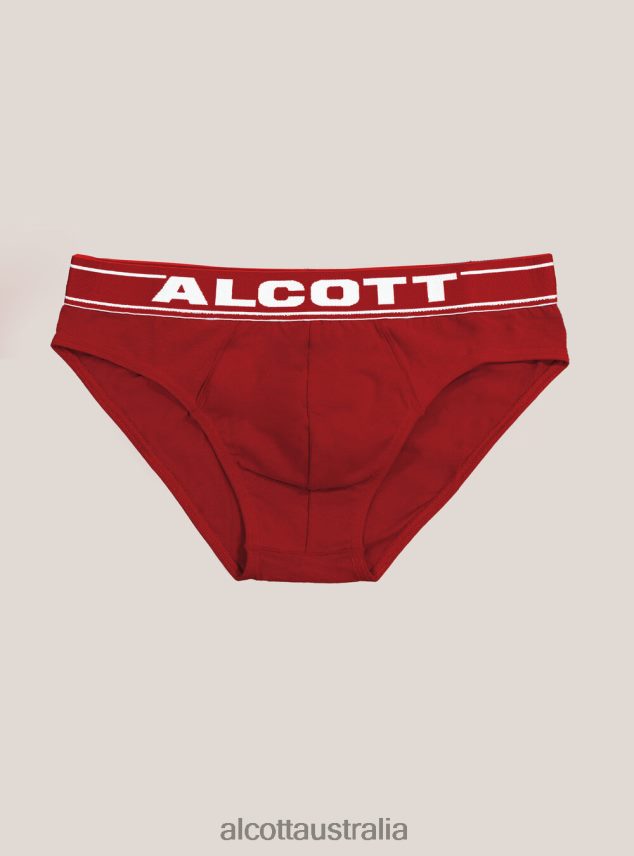 Stretch Cotton Briefs With Logo Men 2TH4421012 BK1 BLACK Alcott Clothing