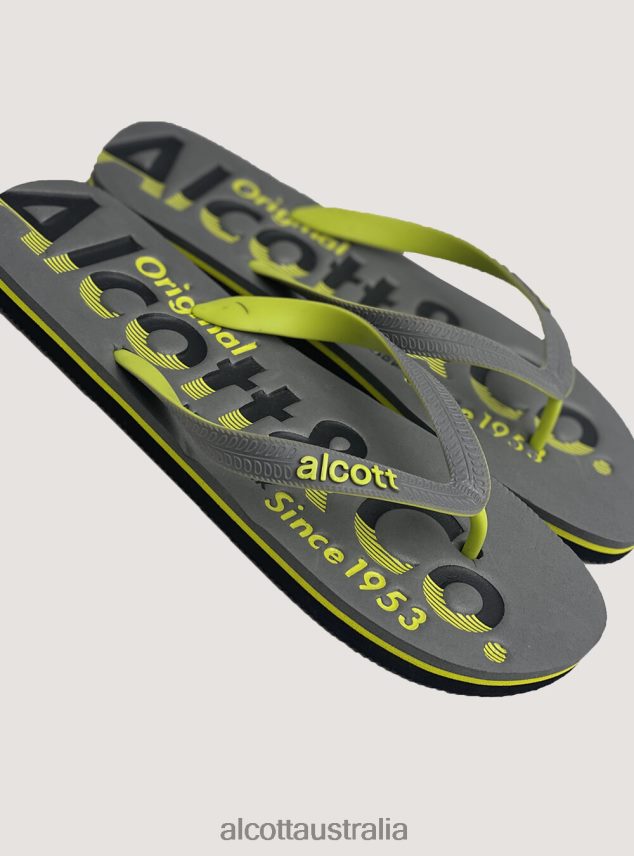 Flip-Flops With Logo Men 2TH442812 BLUE NAVY Alcott Shoes