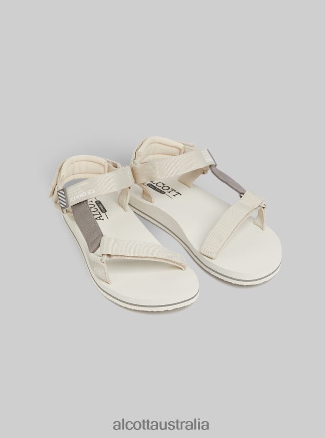 Sandali In Gomma Con Chiusura A Strappo Men 2TH442619 BK1 BLACK Alcott Shoes