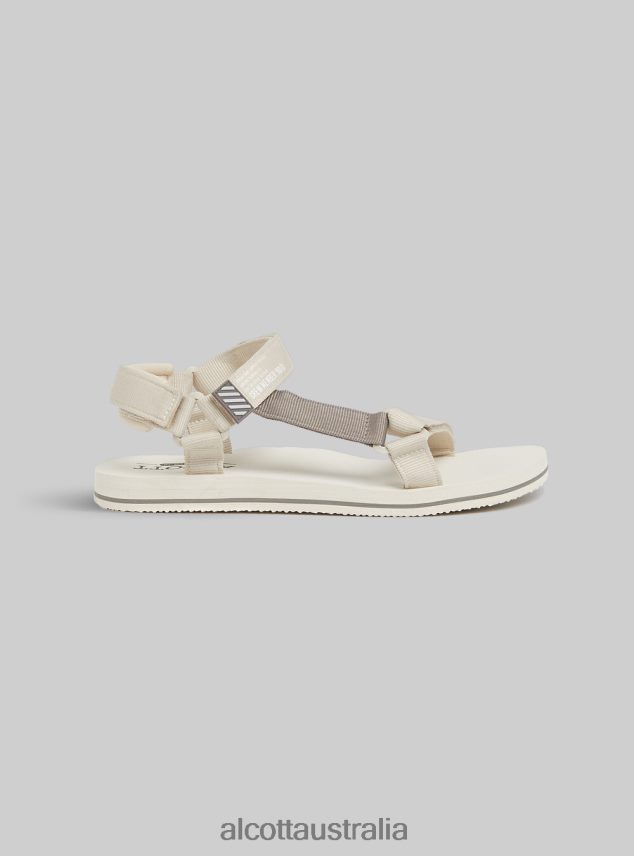 Sandali In Gomma Con Chiusura A Strappo Men 2TH442619 BK1 BLACK Alcott Shoes