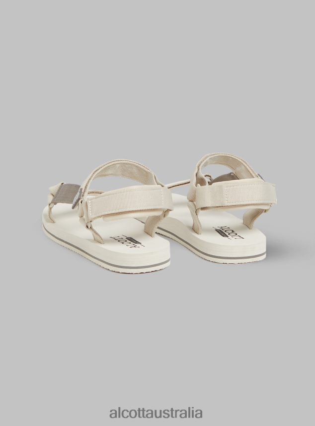 Sandali In Gomma Con Chiusura A Strappo Men 2TH442619 BK1 BLACK Alcott Shoes