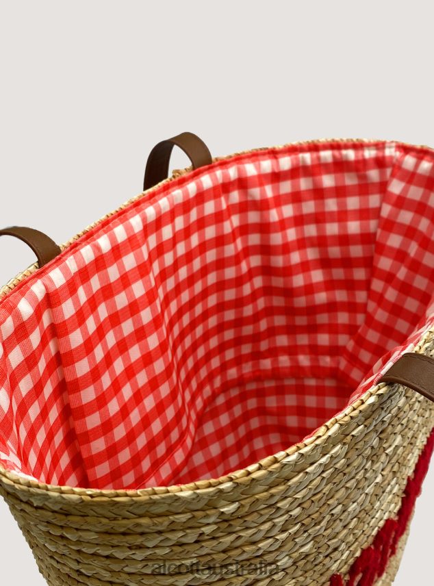 Raffia Bag With Embroidery Women 2TH442237 COMBO 2 Alcott Accessories