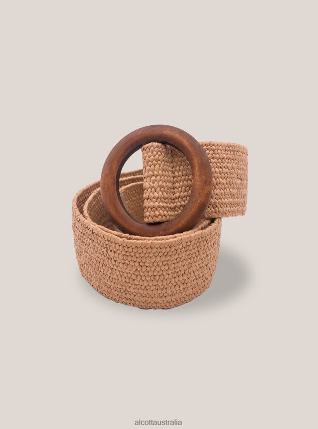 Cintura Effetto Rafia Women 2TH442474 BEIGE Alcott Accessories