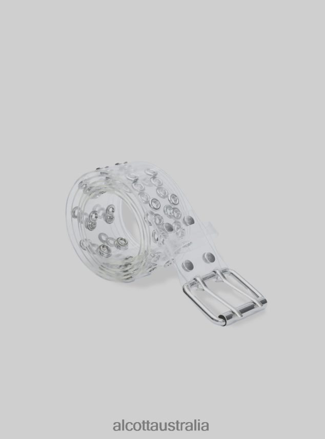 Transparent Belt With Eyelets Women 2TH442229 TRASPARENT Alcott Accessories