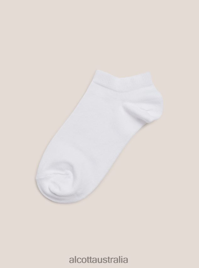 Set Of 4 Pairs Of Plain Socks Women 2TH442526 BK1 BLACK Alcott Accessories