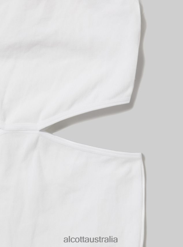 Cut Out Dress With Halter Neckline Women 2TH442428 BK1 BLACK Alcott Clothing