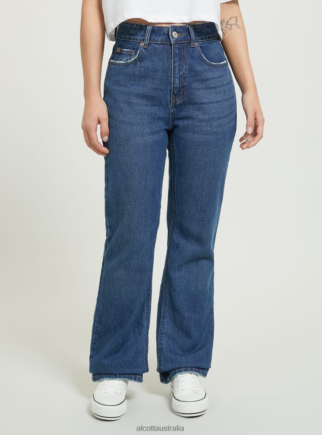 Bootcut Jeans Women 2TH442358 D006 AZURE Alcott Clothing