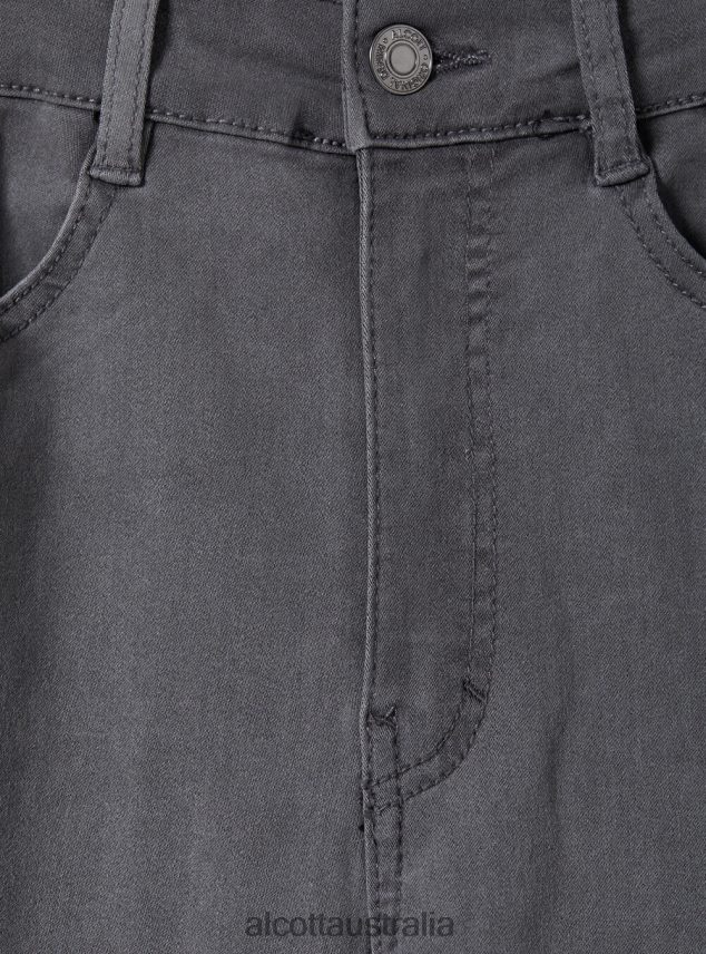 Skinny Fit High Waist Jeans Women 2TH442121 D002 MEDIUM DARK BLUE Alcott Clothing