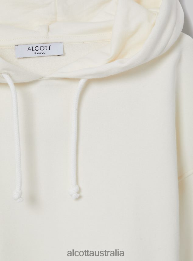 Cropped Hooded Sweatshirt Women 2TH442208 BK1 BLACK Alcott Clothing