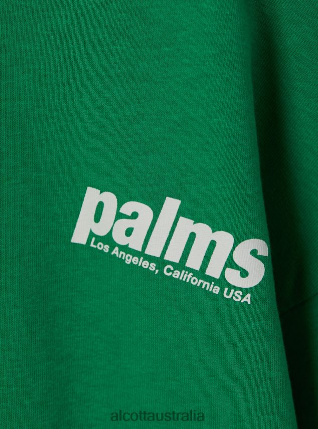 Cropped Sweatshirt With Lettering Print Women 2TH442511 BK1 BLACK Alcott Clothing