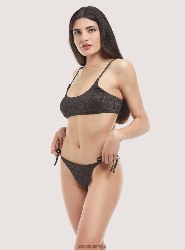 Recycled Fabric Brassiere Bikini Top Women 2TH442335 C704 GREEN Alcott Clothing