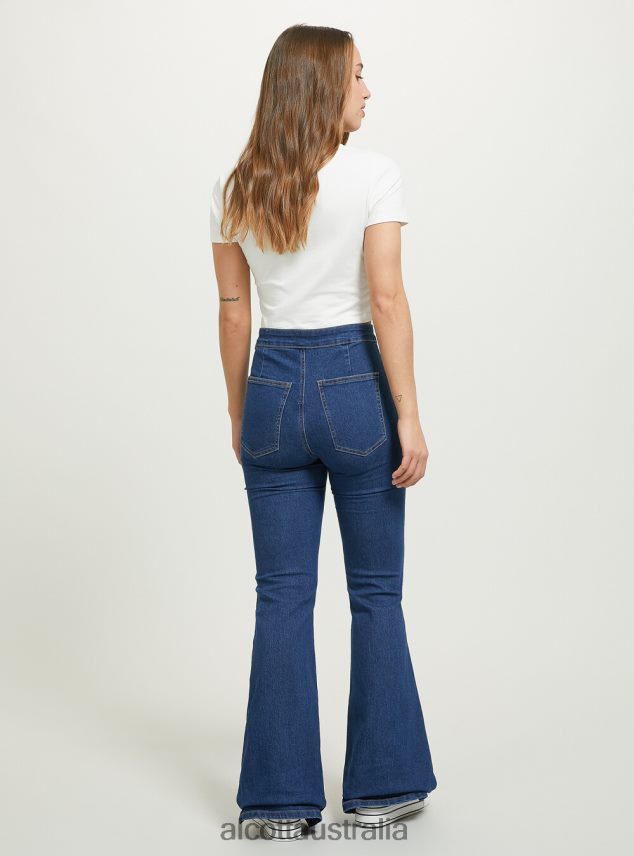 Cropped T-Shirt With Knot Women 2TH442127 WH2 WHITE Alcott Clothing