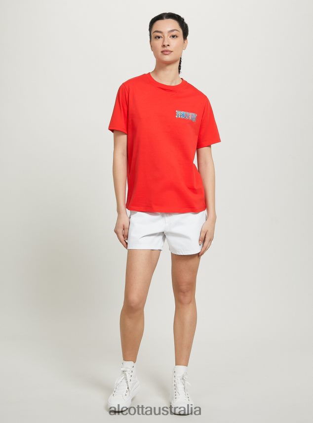 One Piece T-Shirt Women 2TH44246 CL2 CORAL MEDIUM Alcott Clothing