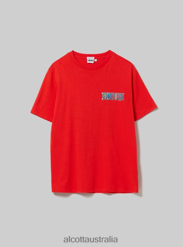 One Piece T-Shirt Women 2TH44246 CL2 CORAL MEDIUM Alcott Clothing