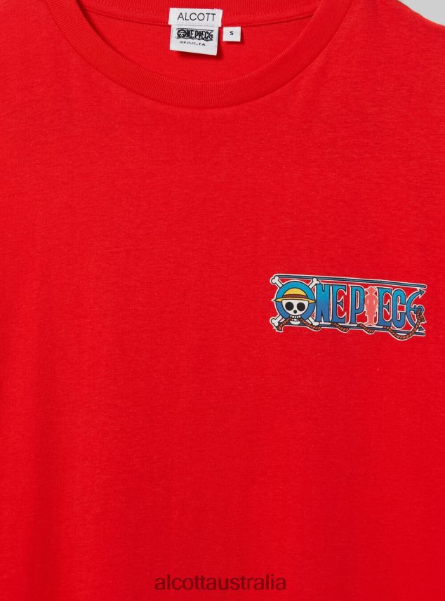 One Piece T-Shirt Women 2TH44246 CL2 CORAL MEDIUM Alcott Clothing