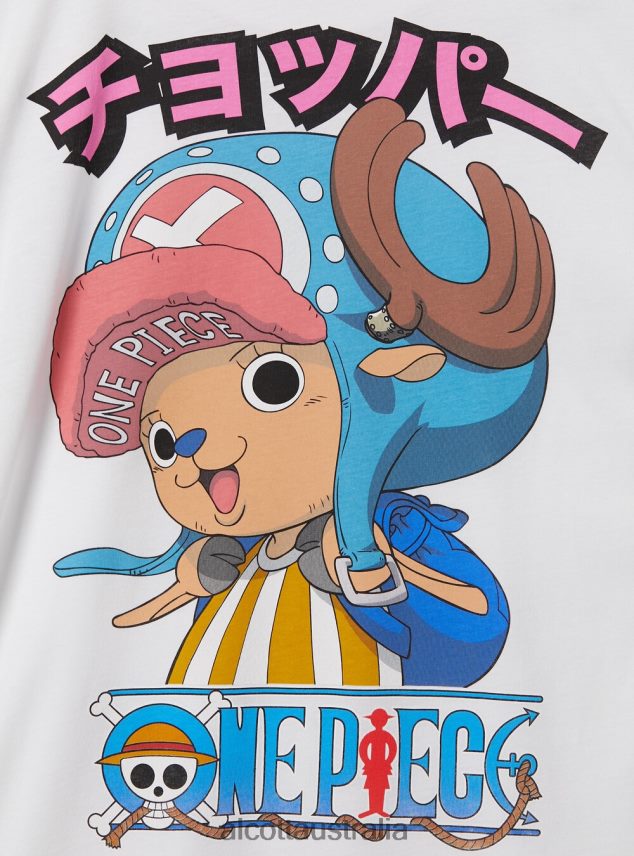 One Piece T-Shirt Women 2TH44248 WH3 WHITE Alcott Clothing