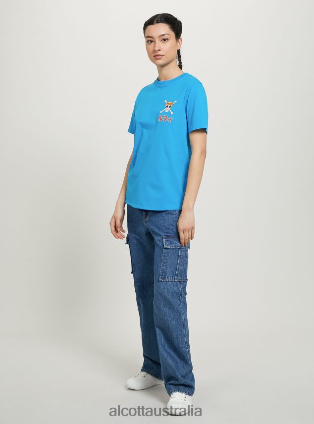 One Piece T-Shirt Women 2TH44249 RY2 ROYALE MEDIUM Alcott Clothing