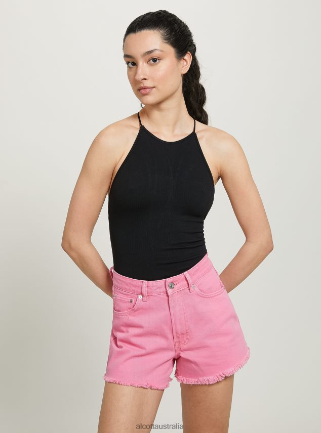 Body Halter Con Scollatura Sul Back Women 2TH44217 BK1 BLACK Alcott Clothing