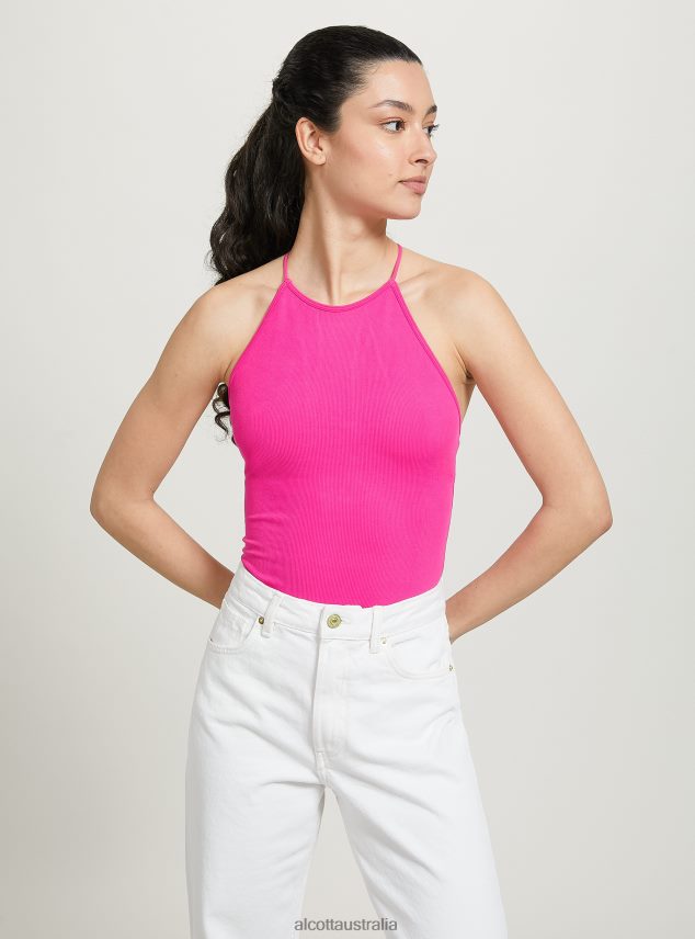 Body Halter Con Scollatura Sul Back Women 2TH44285 BK1 BLACK Alcott Clothing