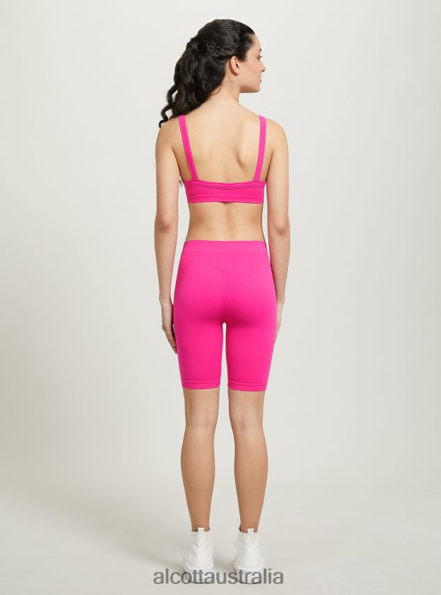 Ribbed Brassiere Top Women 2TH442271 BK1 BLACK Alcott Clothing