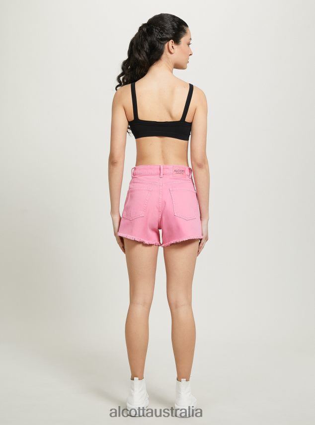 Ribbed Brassiere Top Women 2TH442466 BK1 BLACK Alcott Clothing