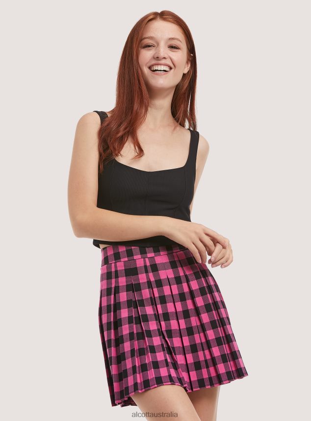 Top Cropped Bustier Women 2TH442182 KY1 KAKY DARK Alcott Clothing