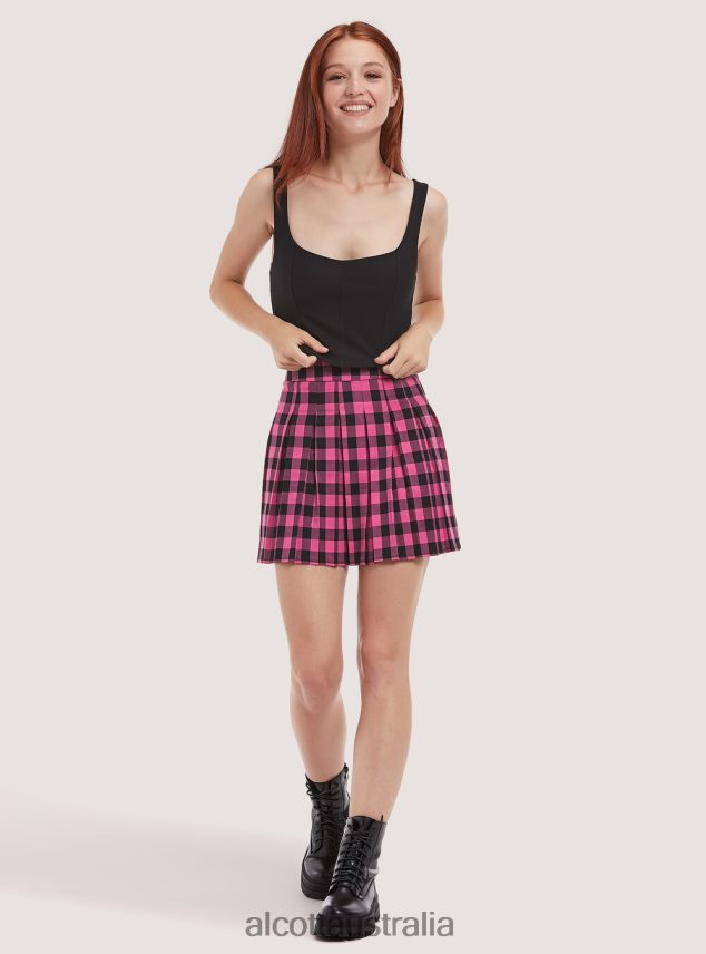 Top Cropped Bustier Women 2TH442182 KY1 KAKY DARK Alcott Clothing