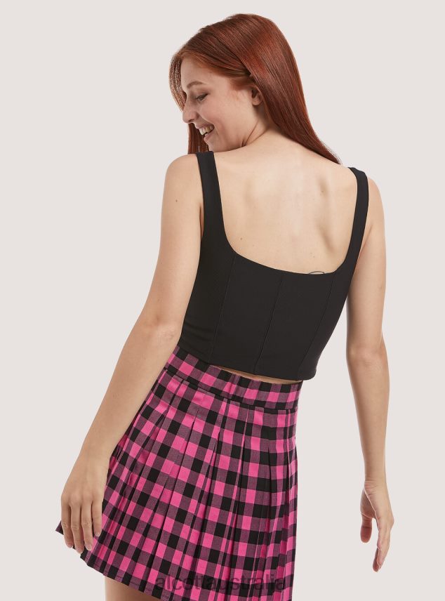 Top Cropped Bustier Women 2TH442182 KY1 KAKY DARK Alcott Clothing