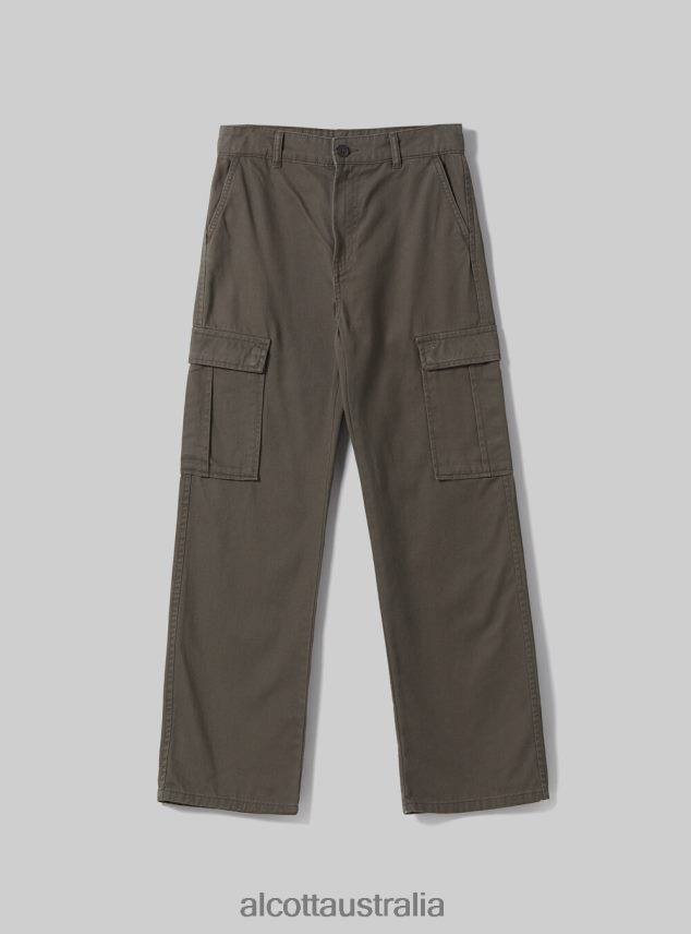 Pantalone Cargo In Twill Women 2TH44299 BK1 BLACK Alcott Clothing