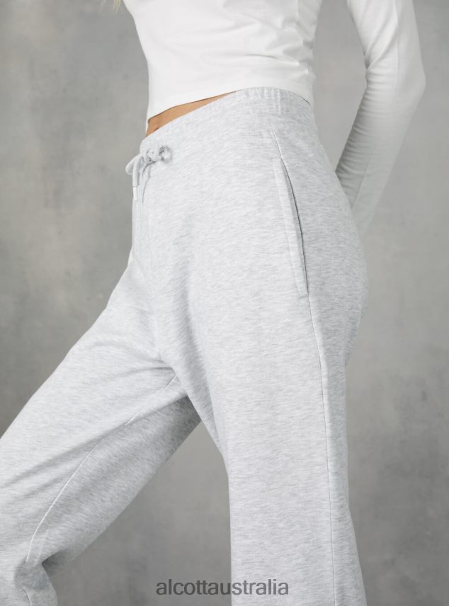 Plush Jogger Trousers Women 2TH442235 BK1 BLACK Alcott Clothing