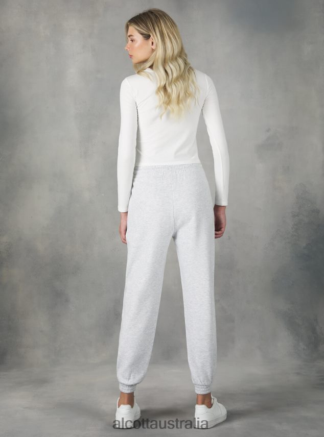 Plush Jogger Trousers Women 2TH442235 BK1 BLACK Alcott Clothing