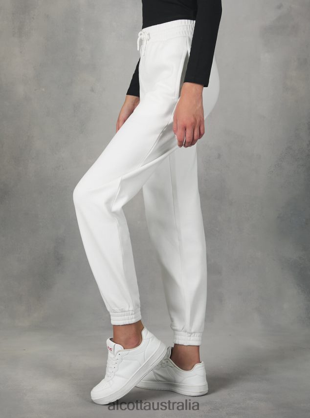 Plush Jogger Trousers Women 2TH442469 BK1 BLACK Alcott Clothing