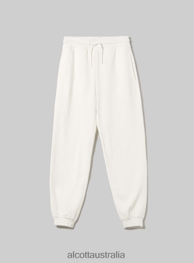 Plush Jogger Trousers Women 2TH442469 BK1 BLACK Alcott Clothing