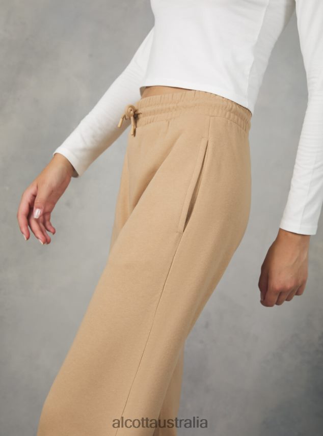 Plush Jogger Trousers Women 2TH442471 BK1 BLACK Alcott Clothing