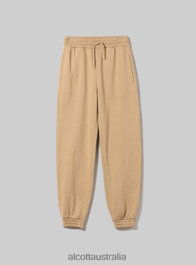 Plush Jogger Trousers Women 2TH442471 BK1 BLACK Alcott Clothing