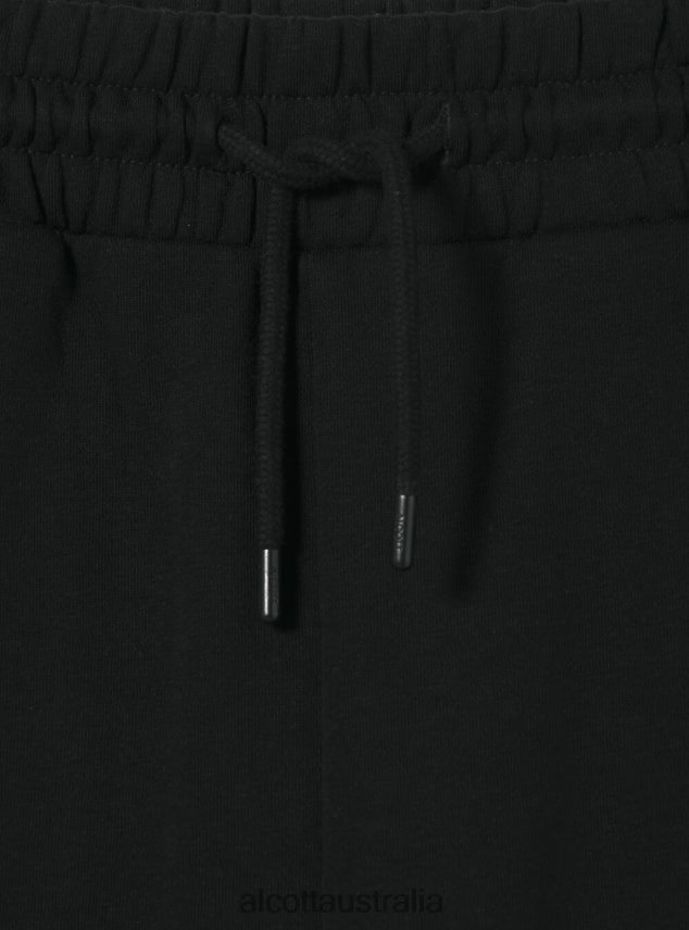 Plush Jogger Trousers Women 2TH442477 BK1 BLACK Alcott Clothing