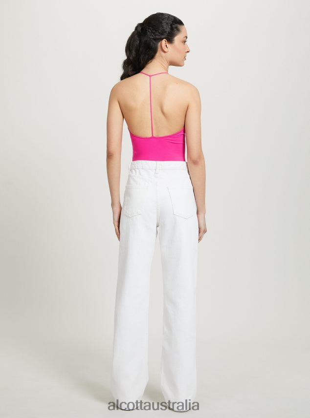 Straight Full Length Trousers Women 2TH44216 PK2 PINK MEDIUM Alcott Clothing